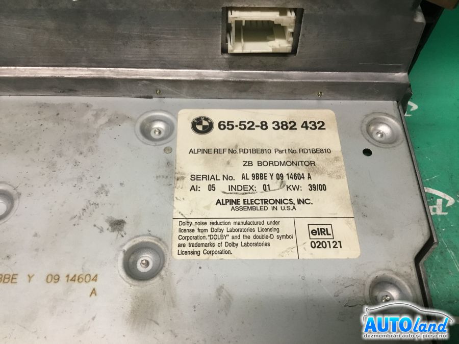 Diverse BMW X5 (E53) 2000-2025 Cod 65528382432