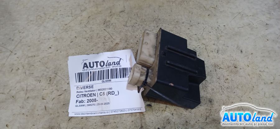 Diverse CITROEN C5 (RD_) 2008-2025 Cod 9652021180