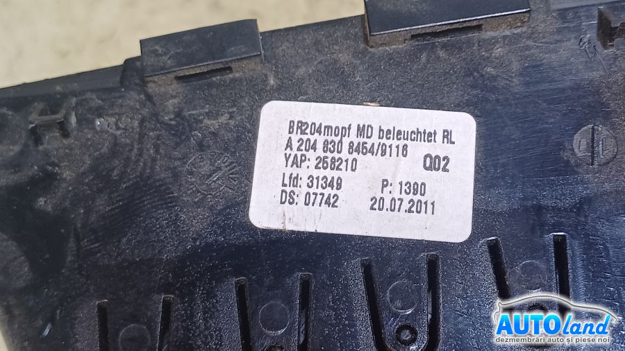 Diverse MERCEDES-BENZ C-CLASS (W204) 2007-2025 Cod A2048308454