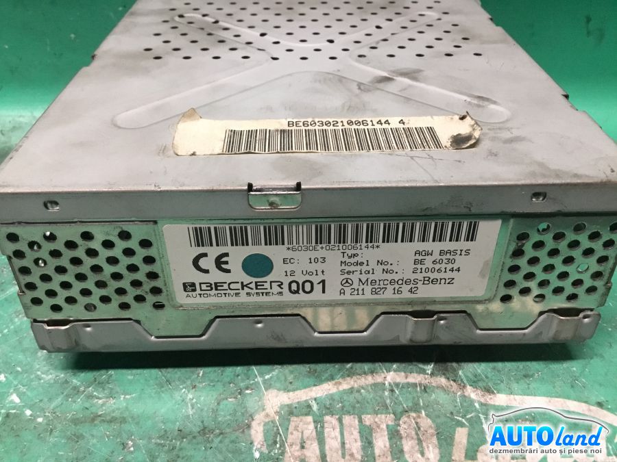 Diverse MERCEDES-BENZ E-CLASS (W211) 2002-2008 Cod A2118271642