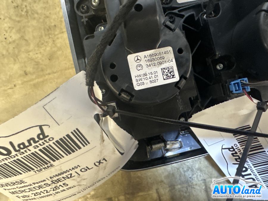 Diverse MERCEDES-BENZ GL (X166) 2012-2015 Cod A1669051451
