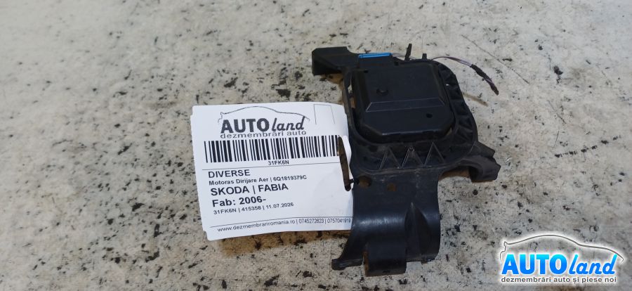 Diverse SKODA FABIA 2006-2026 Cod 6Q1819379C