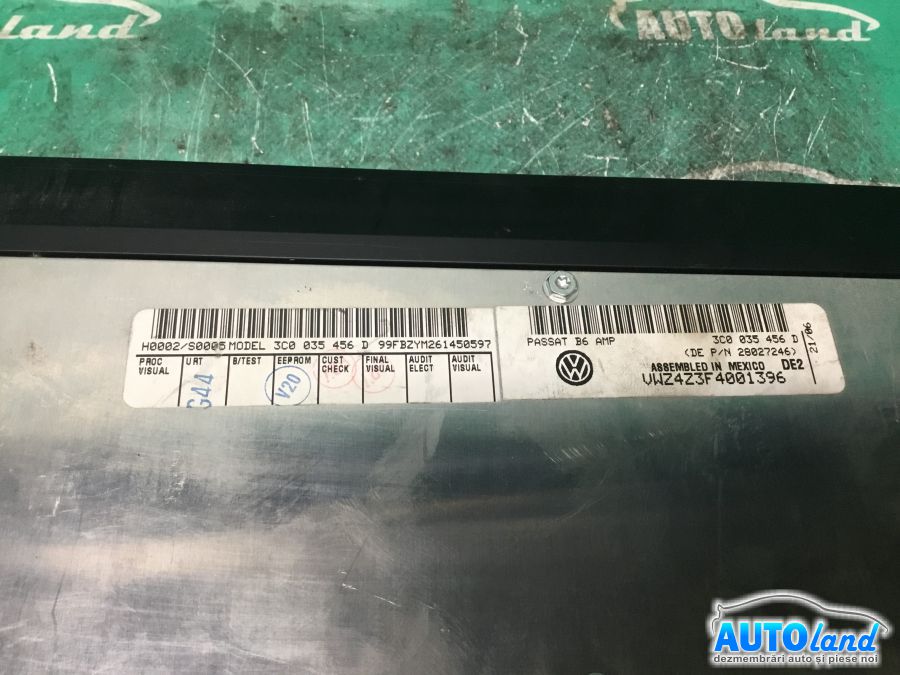 Diverse VOLKSWAGEN PASSAT (3C2) 2005-2025 Cod 3C0035456D