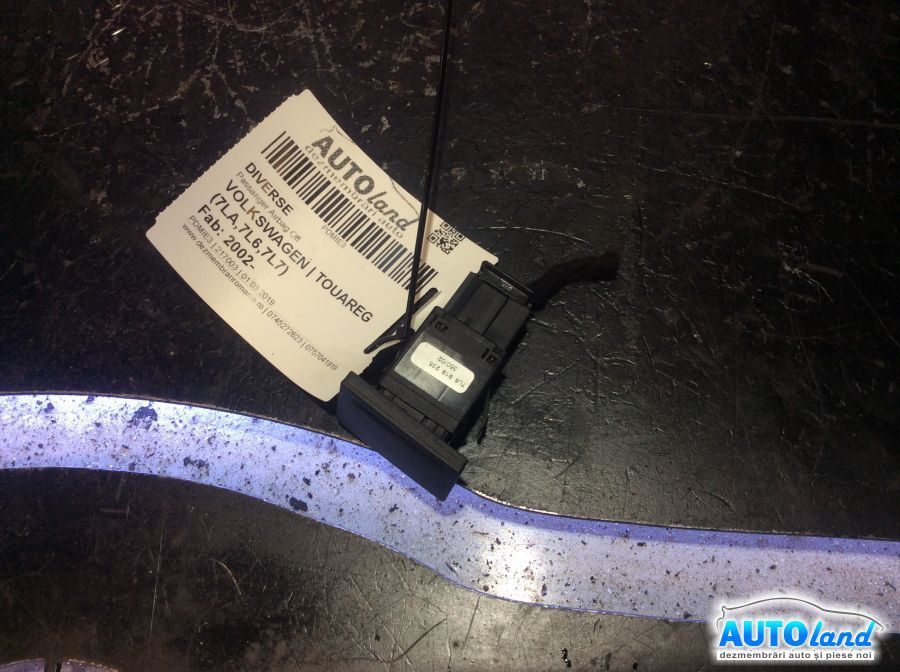 Diverse VOLKSWAGEN TOUAREG (7LA,7L6,7L7) 2002-2025 Cod 7L6919235