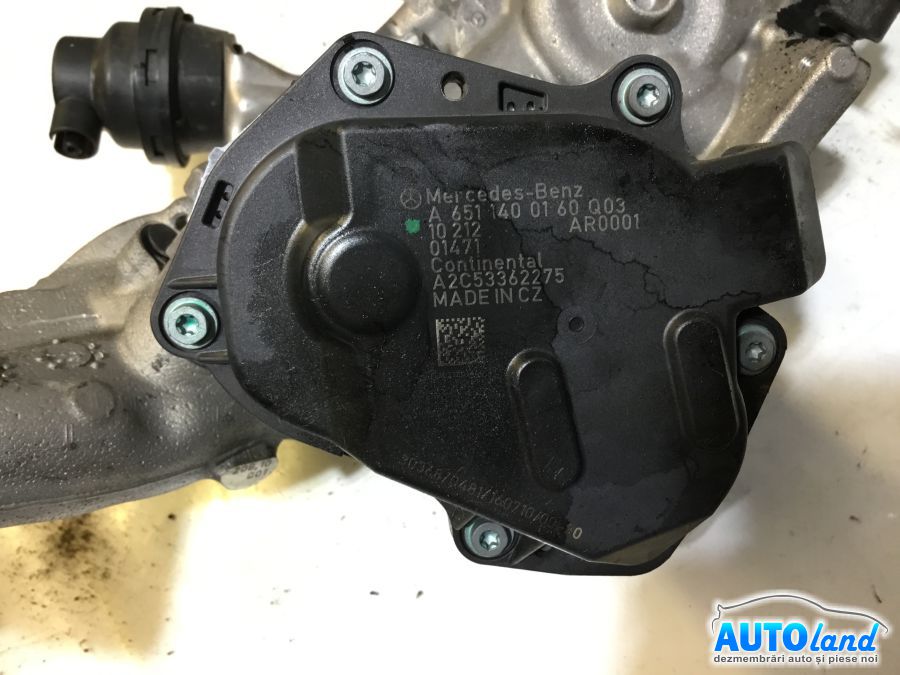 EGR MERCEDES-BENZ E-CLASS (W212) 2009-2025 Cod A6511400160