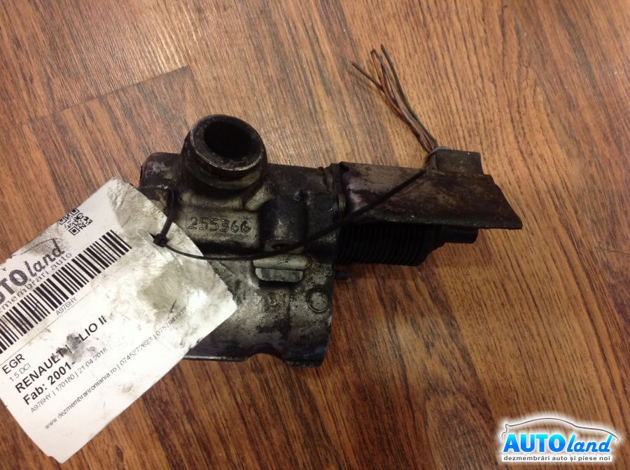 EGR RENAULT CLIO II 2001-2025 Cod 8200253725