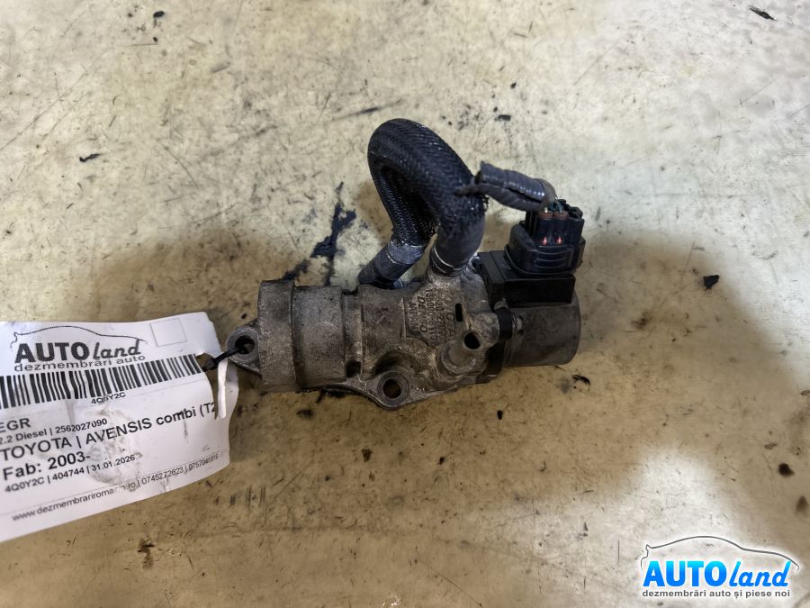 EGR TOYOTA AVENSIS combi (T25) 2003-2026 Cod 2562027090