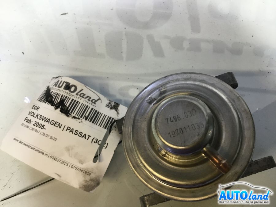 EGR VOLKSWAGEN PASSAT (3C2) 2005-2025 Cod 749603D