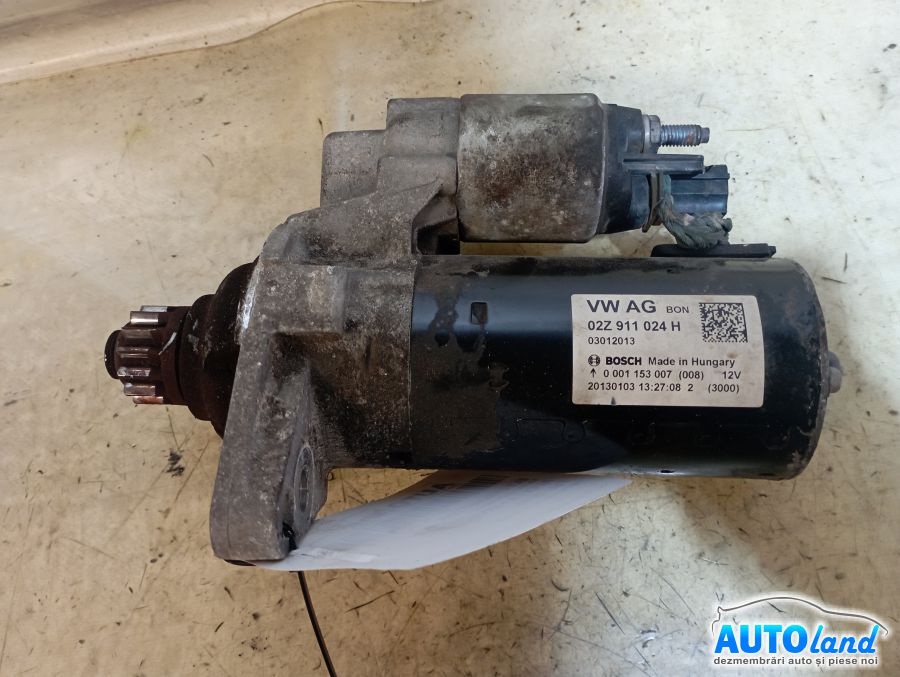 Electromotor AUDI A1 (8X1) 2010-2025 Cod 02Z911024H