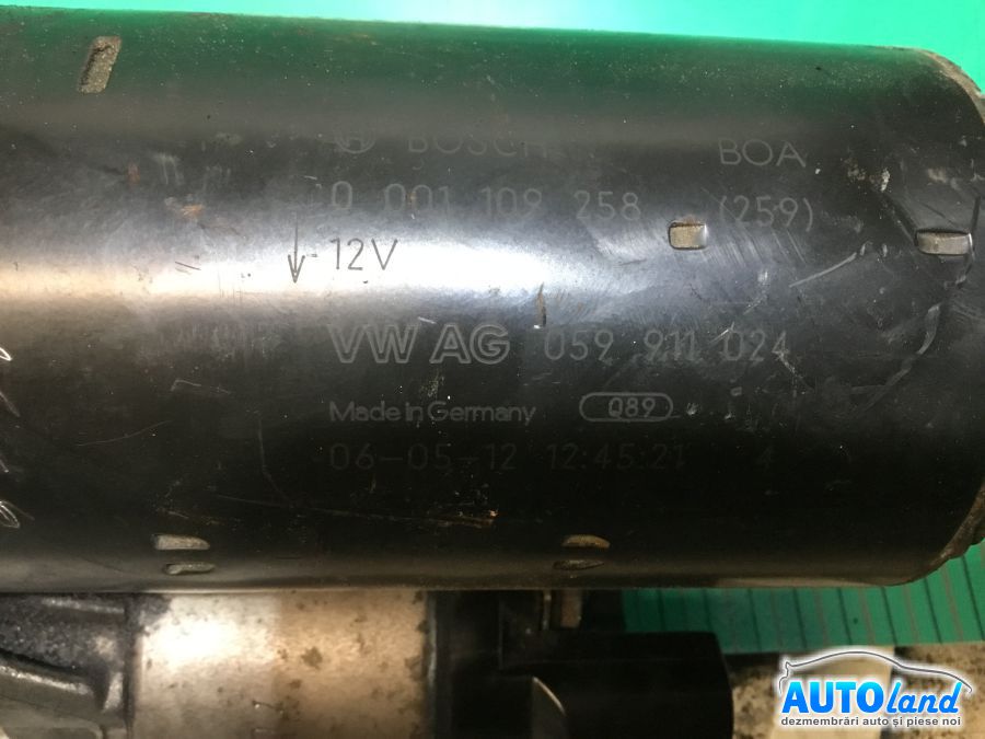 Electromotor AUDI A6 (4F2,C6) 2004-2011 Cod 0001109258