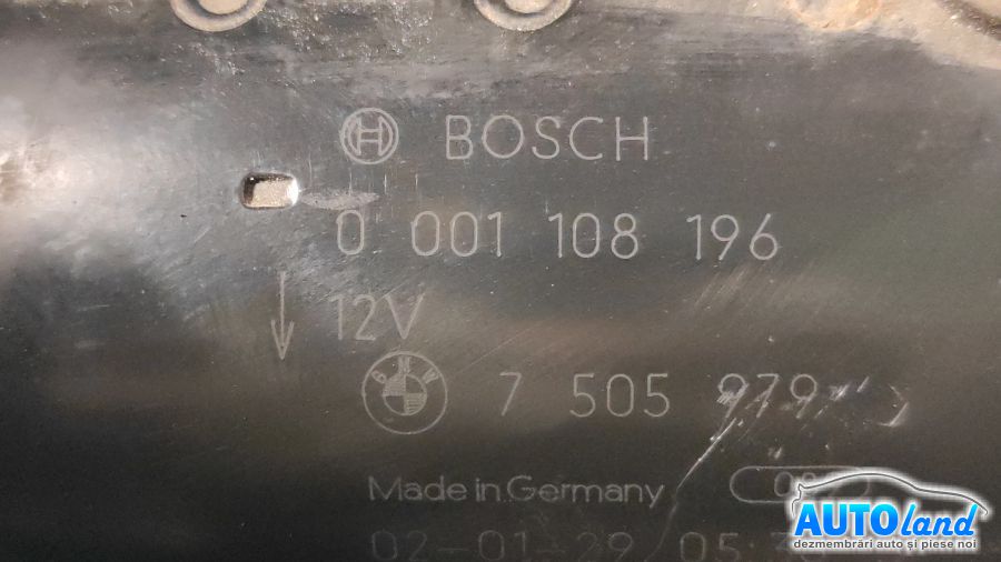 Electromotor BMW 3 (E46) 1999-2001 Cod 0001108196