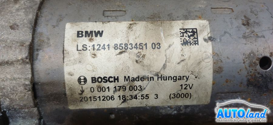 Electromotor BMW 3 (F30) 2011-2026 Cod 8583451