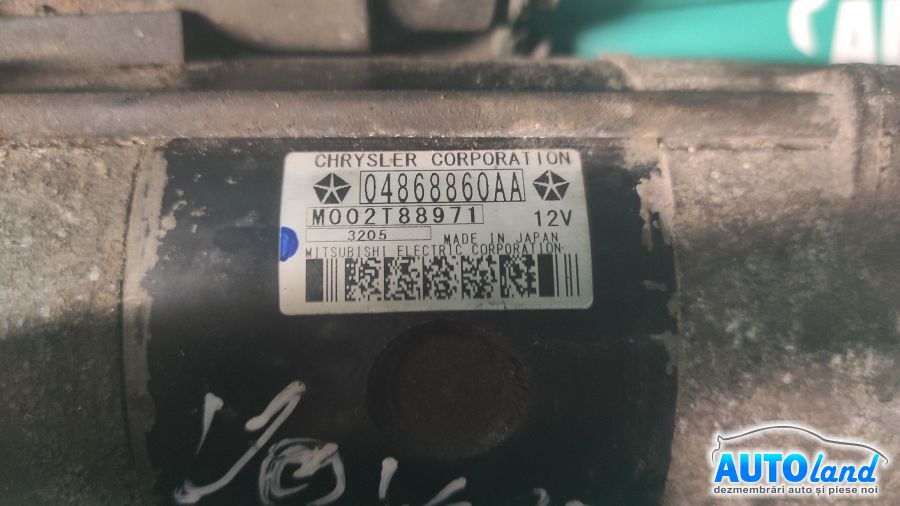 Electromotor CHRYSLER VOYAGER III (RG) 2000-2025 Cod 04868860AA
