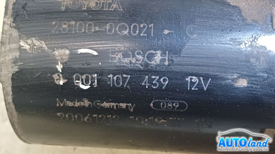 Electromotor CITROEN C1 (PM_,PN_) 2005-2025 Cod 281000Q021C