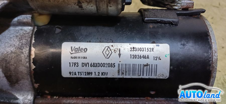 Electromotor DACIA DUSTER 2010-2025 Cod 233003152R