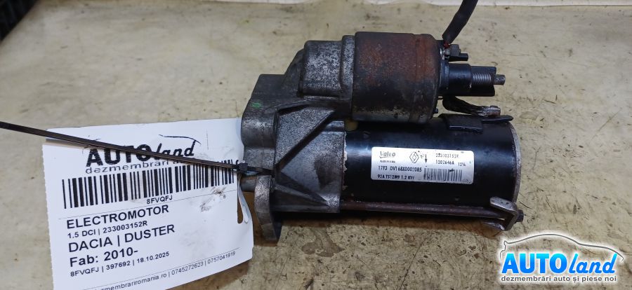 Electromotor DACIA DUSTER 2010-2025 Cod 233003152R
