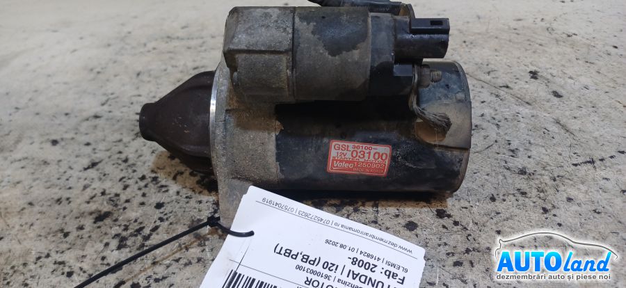 Electromotor HYUNDAI i20 (PB,PBT) 2008-2026 Cod 3610003100
