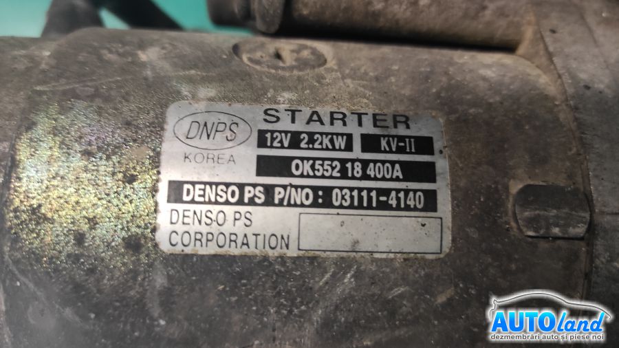 Electromotor KIA CARENS II (FJ) 2002-2025