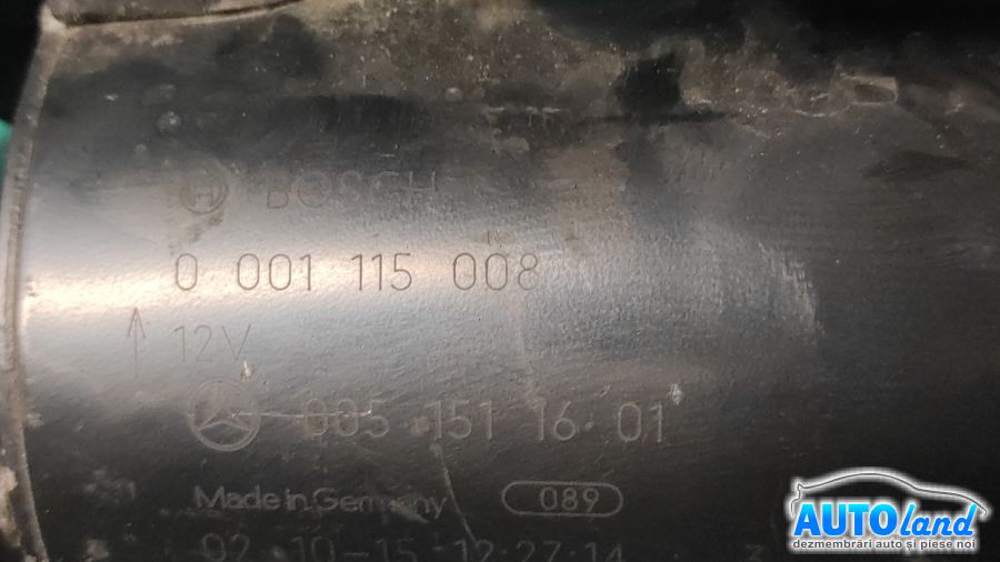 Electromotor MERCEDES-BENZ A-CLASS (W168) 1997-2004 Cod 0001115008