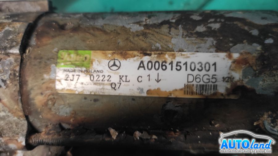 Electromotor MERCEDES-BENZ A-CLASS (W169) 2004-2025 Cod A0061510301