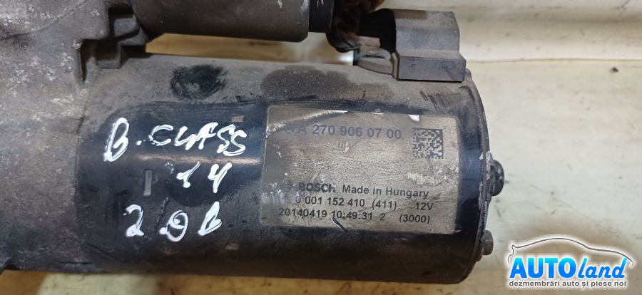 Electromotor MERCEDES-BENZ B-CLASS (W246) 2011-2025 Cod A2709060700