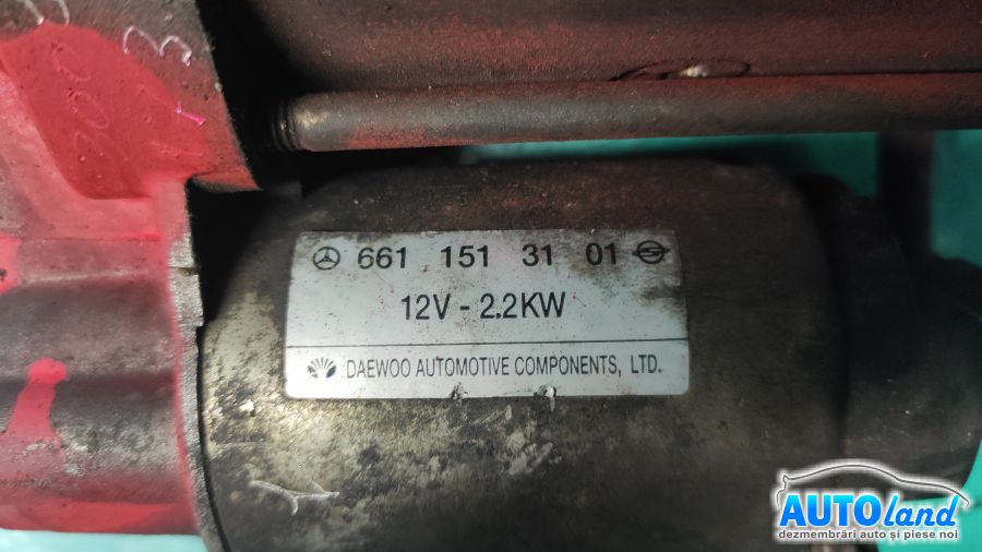 Electromotor MERCEDES-BENZ C-CLASS (W202) 1993-2000 Cod 6611513101