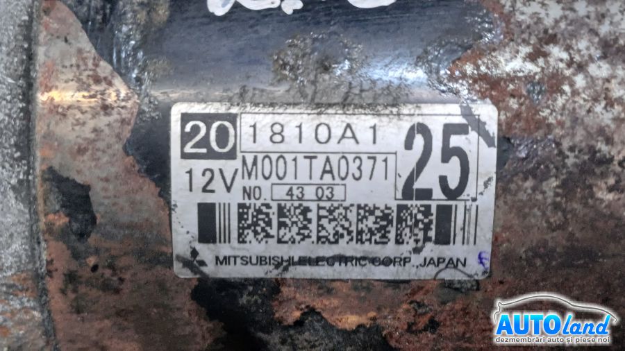 Electromotor MITSUBISHI ASX (GAW) 2010-2025 Cod 1810A125