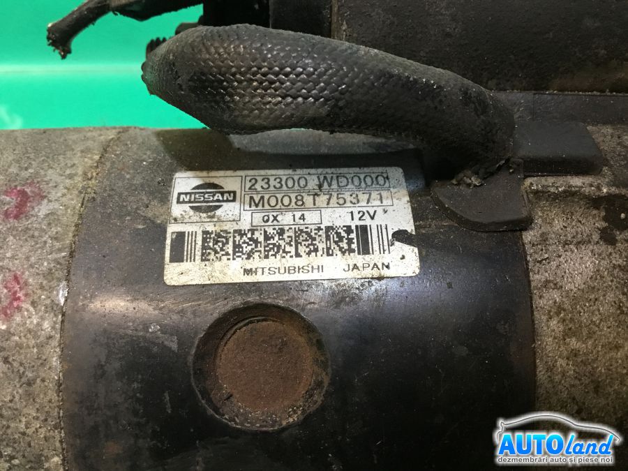 Electromotor NISSAN ALMERA II (N16) 2000-2025 Cod M008T75371