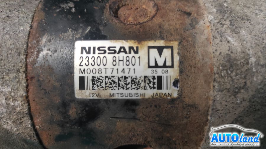 Electromotor NISSAN X-TRAIL (T30) 2001-2025