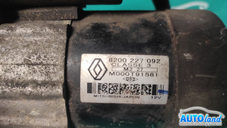 Electromotor RENAULT CLIO II (BB0/1/2_,CB0/1/2_) 1998-2025 Cod 8200227092