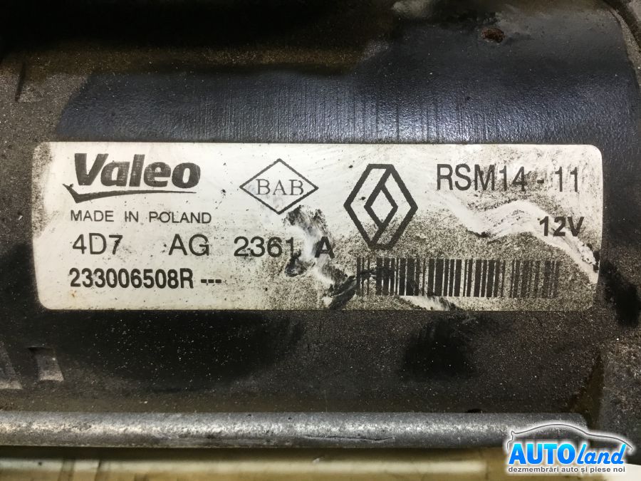 Electromotor RENAULT CLIO IV 2012-2026 Cod 233006508R