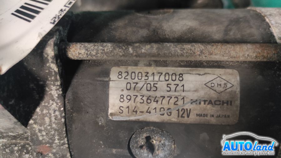 Electromotor RENAULT ESPACE IV (JK0/1_) 2002-2025 Cod 8200317008