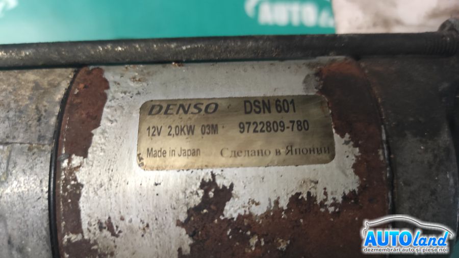 Electromotor ROVER 75 (RJ) 1999-2025 Cod 9722809780