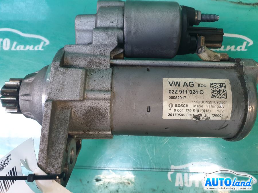 Electromotor SEAT LEON (5F1) 2012-2021 Cod 02Z911024Q