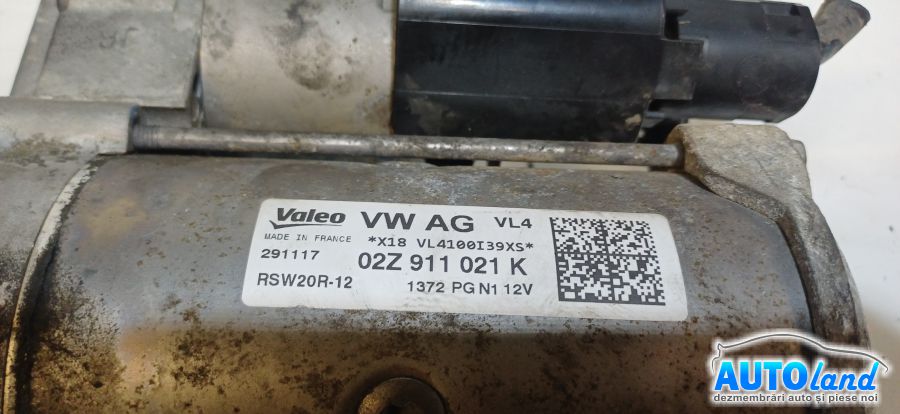 Electromotor SKODA OCTAVIA (5E3) 2012-2026 Cod 02Z911021K
