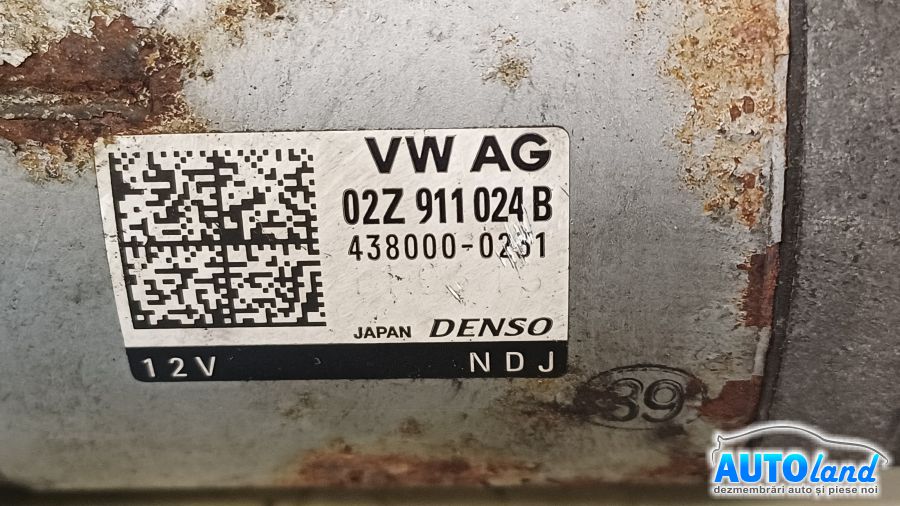 Electromotor SKODA OCTAVIA (5E3) 2012-2025 Cod 02Z911024B