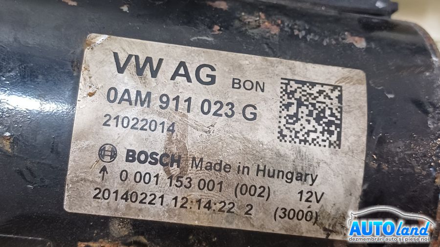 Electromotor SKODA OCTAVIA (5E3) 2012-2025 Cod 0AM911023G