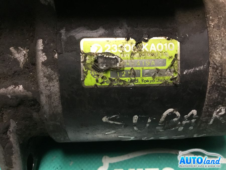 Electromotor SUBARU JUSTY 1989-1996 Cod 23300KA010