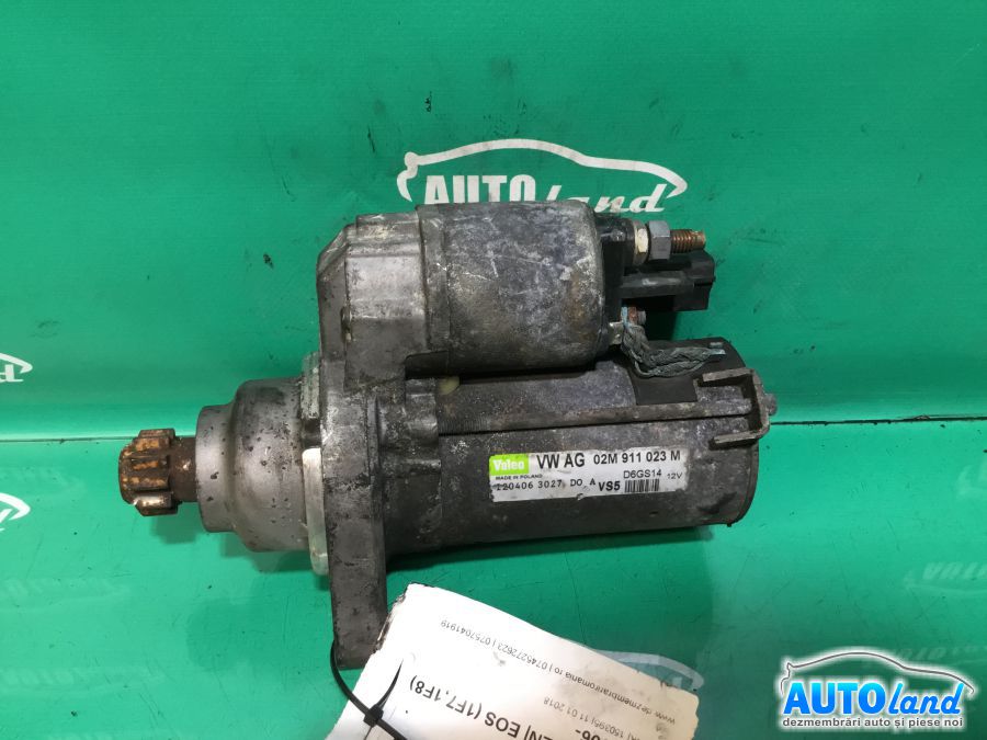 Electromotor VOLKSWAGEN EOS (1F7,1F8) 2006-2010 Cod 02M911023M
