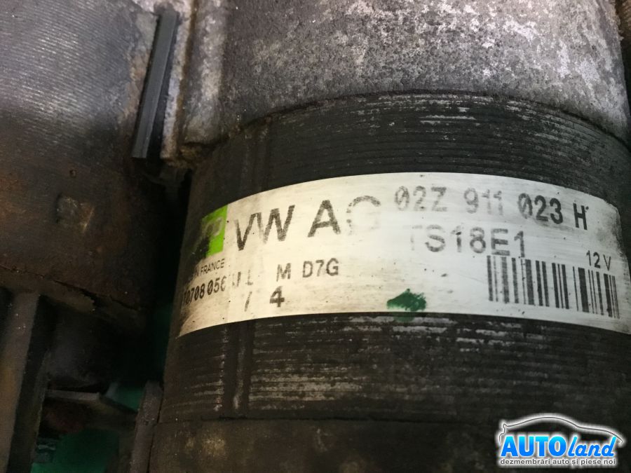 Electromotor VOLKSWAGEN GOLF V (1K1) 2003-2025 Cod 02Z911023H