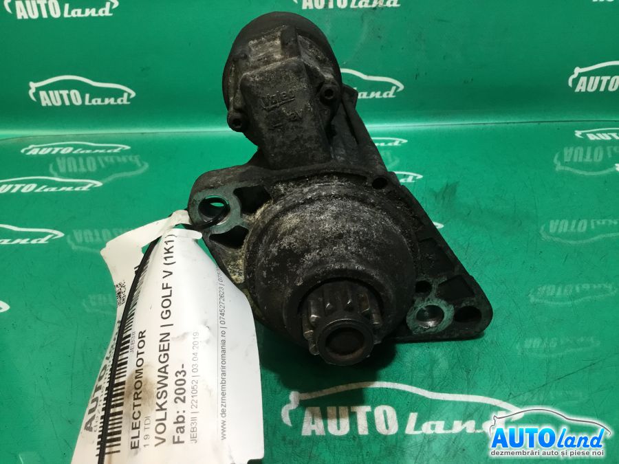 Electromotor VOLKSWAGEN GOLF V (1K1) 2003-2025 Cod 02Z911023H