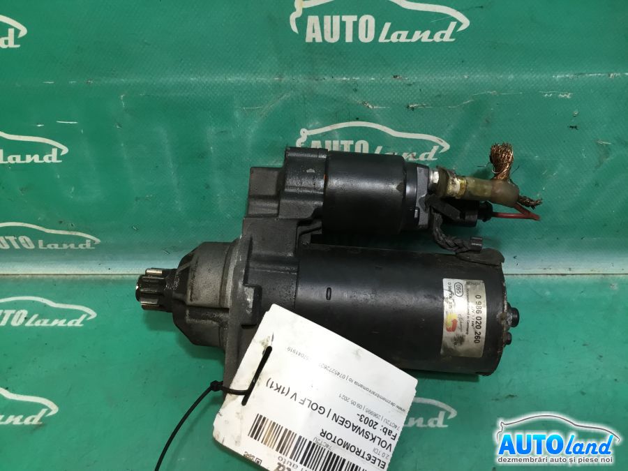 Electromotor VOLKSWAGEN GOLF V (1K1) 2003-2025 Cod 0986020260