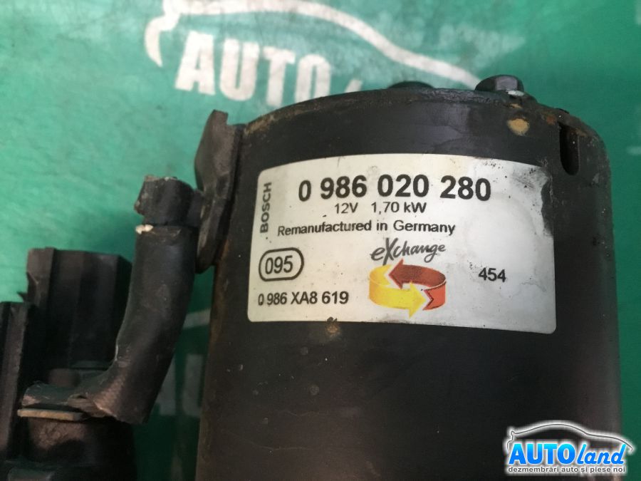 Electromotor VOLKSWAGEN GOLF V (1K1) 2003-2025 Cod 0986020280