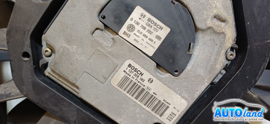 Electroventilator Radiator Racire VOLKSWAGEN TOUAREG (7LA,7L6,7L7) 2002-2026 Cod 7L0959455E