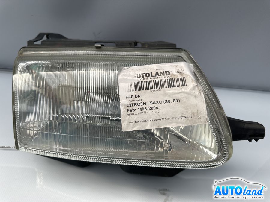 Far Dreapta CITROEN SAXO (S0,S1) 1996-2004 Cod 88201761