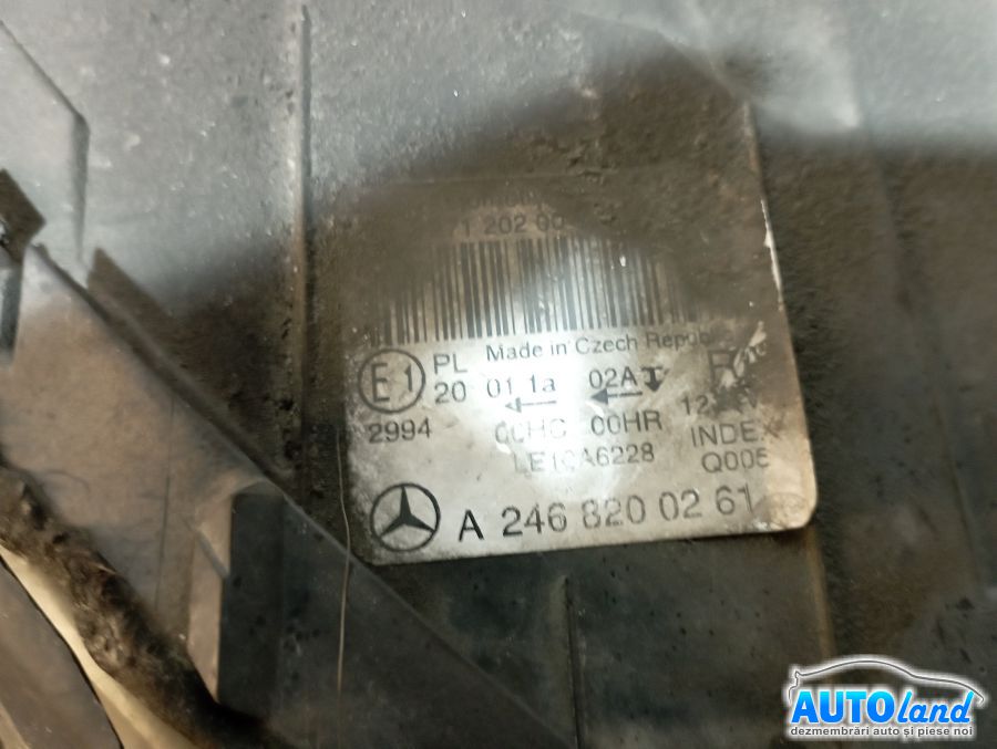 Far Dreapta MERCEDES-BENZ B-CLASS (W246) 2011-2025 Cod A2468200261