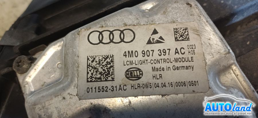 Far Stanga AUDI A4 Avant (B9 8W) 2015-2018 Cod 8W0941033