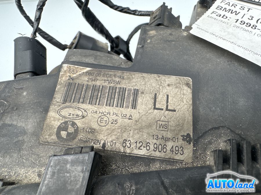 Far Stanga BMW 3 (E46) 1998-2005 Cod 6906493