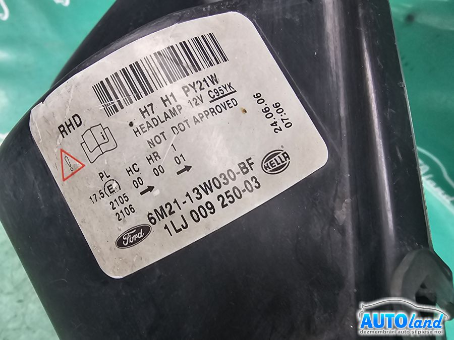 Far Stanga FORD GALAXY (WGR) 2006-2025 Cod 6M2113W030BF