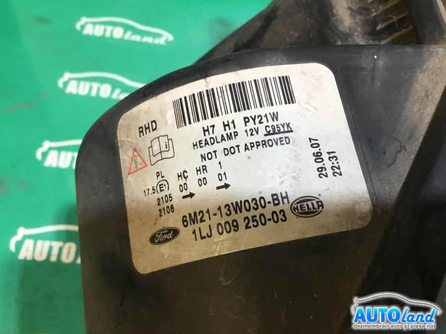 Far Stanga FORD S-MAX 2006-2025 Cod 6M2113W030BH